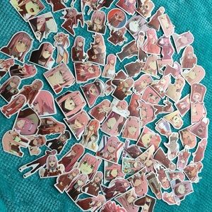 100 Darling in The France Zero Two Stickers